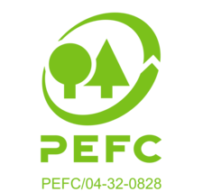 Logo für PEFC-Qualität
