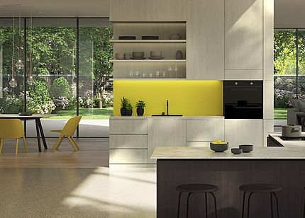 Inneneinrichtung eines Wohngebäudes