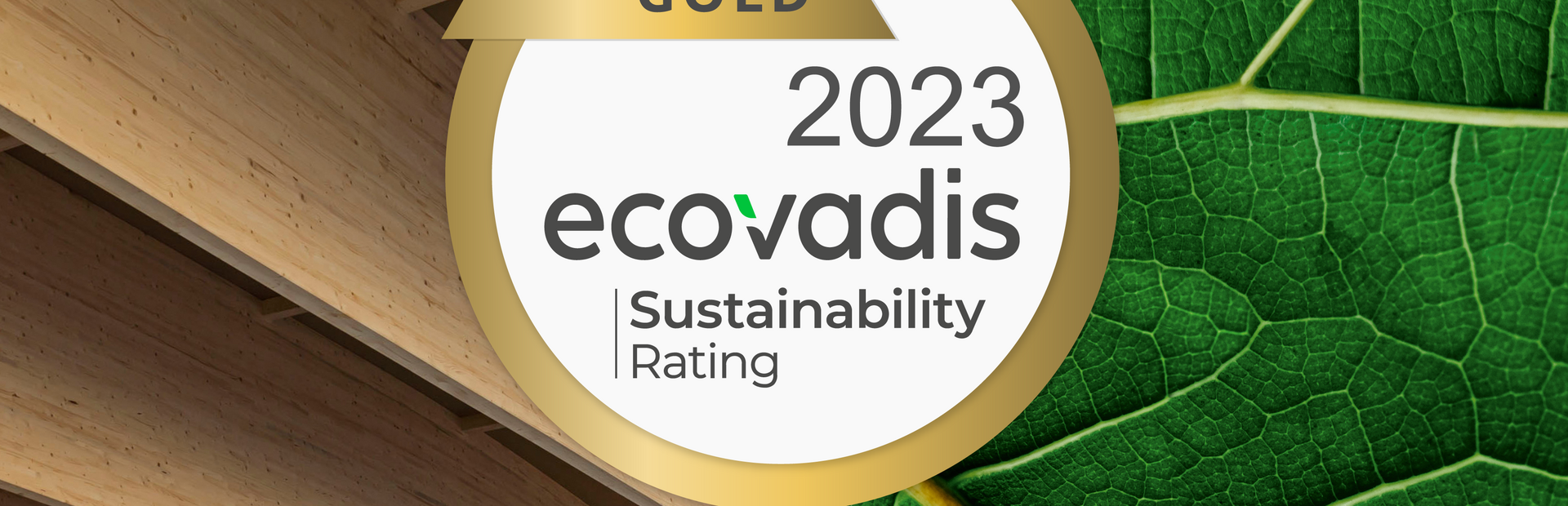 Pfleiderer again wins EcoVadis gold medal for sustainability