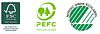 FSC, PEFC and Nordic Swan Ecolabel